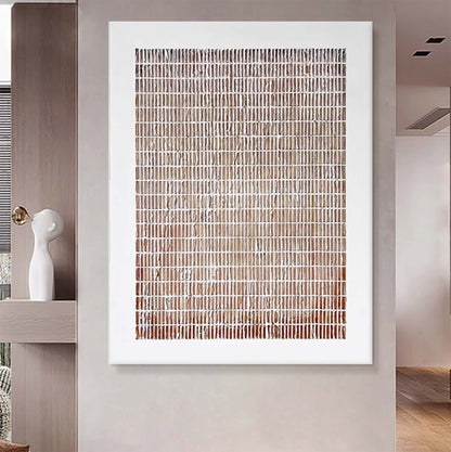 Minimalist Wabi-Sabi Oil Painting for Modern Home Decor and Wall Art Enhancements