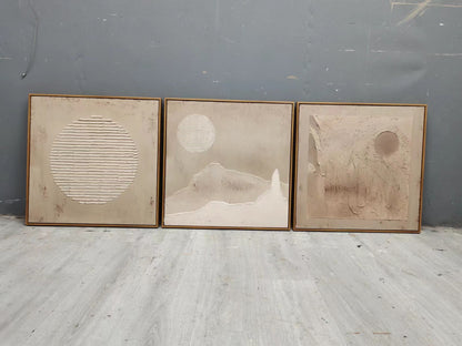 Minimalist Wabi-Sabi Oil Painting for Modern Home Decor