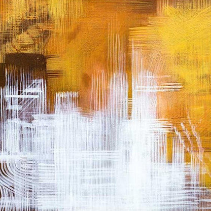 Vibrant Abstract Oil Painting for Modern Home Decor Inspiration