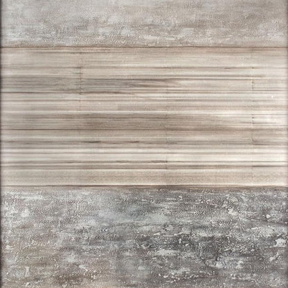 Rustic Elegance: Textured Neutral Tones in Contemporary Oil Painting