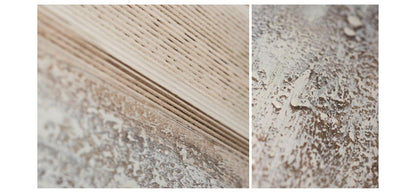Rustic Elegance: Textured Neutral Tones in Contemporary Oil Painting