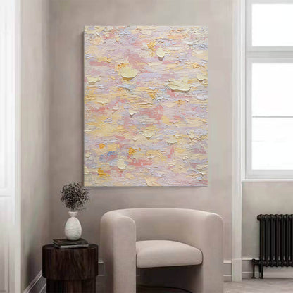 Colorful Abstract Oil Painting for Modern Home Decor