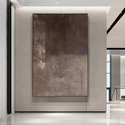Elegant Minimalist Abstract Oil Painting for Modern Home Decor