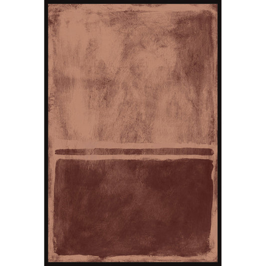 Abstract Brown Tones Canvas Art for Modern Home Decor