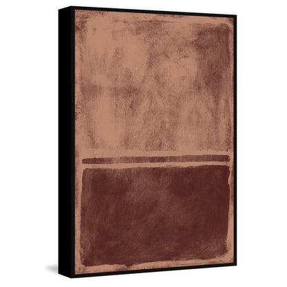 Abstract Brown Tones Canvas Art for Modern Home Decor