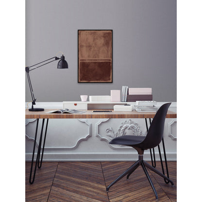 Abstract Brown Tones Canvas Art for Modern Home Decor