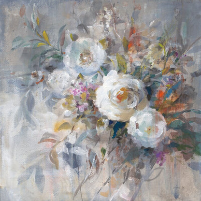 Stunning Floral Oil Painting: Autumn Blossoms