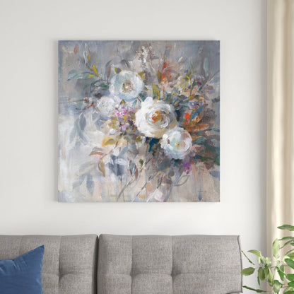 Stunning Floral Oil Painting: Autumn Blossoms
