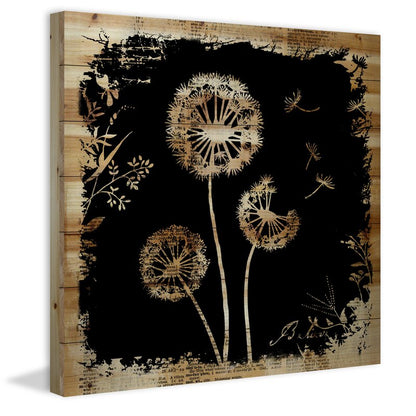 Enchanting Dandelion Dreams - Beautiful Floral Oil Painting Art