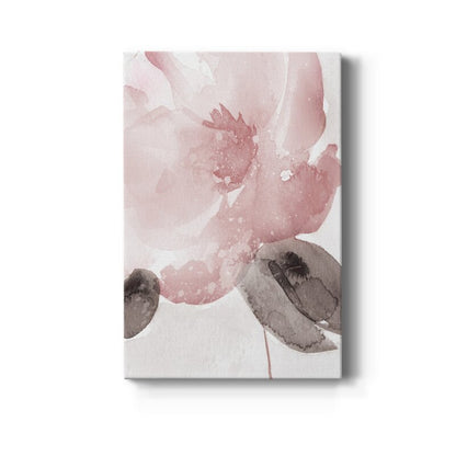 Elegant Blush Floral Oil Painting for Modern Home Decor