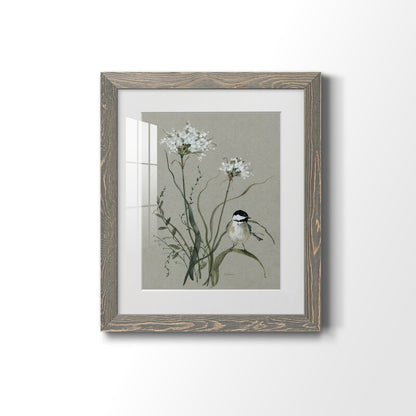 Charming Bird and Floral Oil Painting for Elegant Home Decor