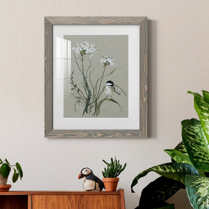 Charming Bird and Floral Oil Painting for Elegant Home Decor