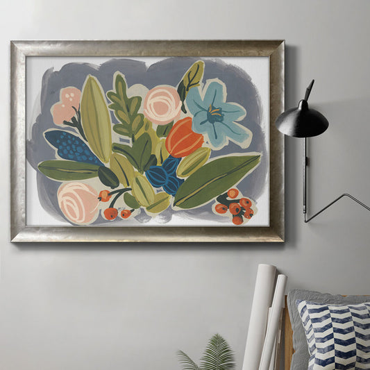 Vibrant Floral Still Life Oil Painting for Home Decor