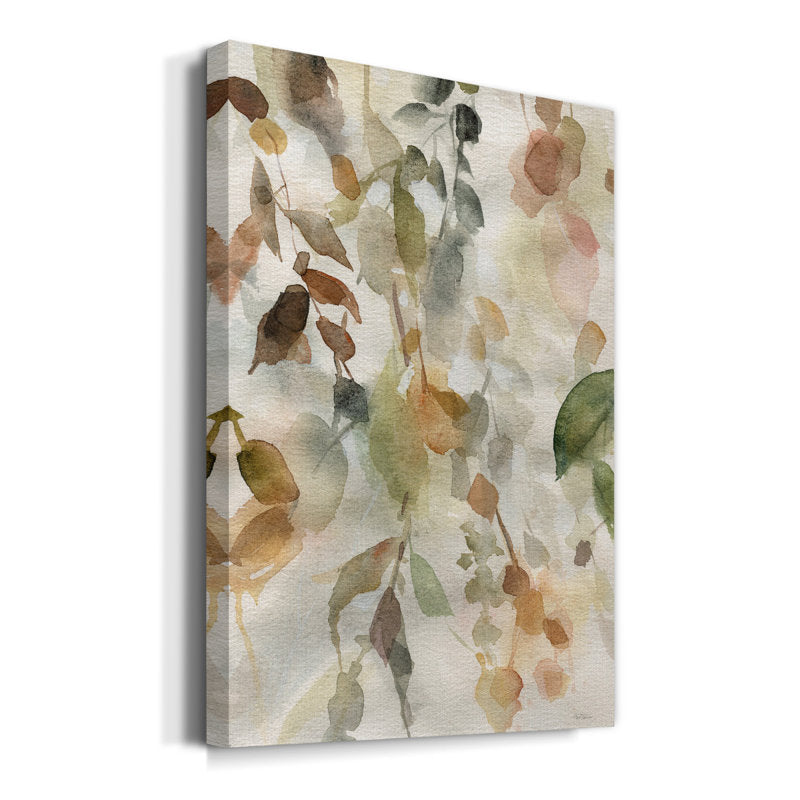 Serene Abstract Nature Oil Painting for Tranquil Home Decor