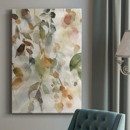 Serene Abstract Nature Oil Painting for Tranquil Home Decor