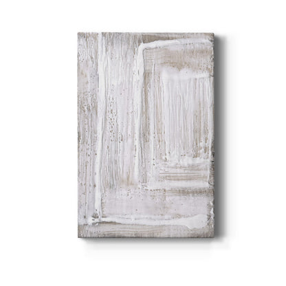 Modern Abstract White Oil Painting for Elegant Home Decor