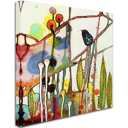 Vibrant Abstract Landscape Oil Painting