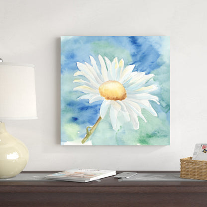 Bright Daisy Oil Painting for Home Decor - Floral Art