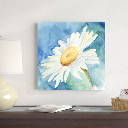 Radiant Daisy Flower Oil Painting