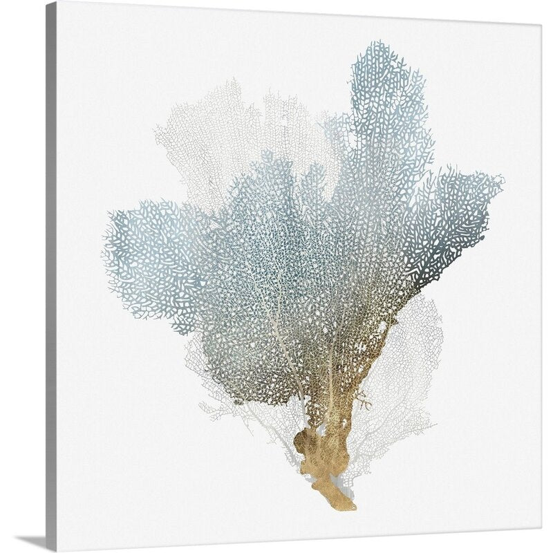 Elegant Coral Abstract Oil Painting for Modern Home Decor