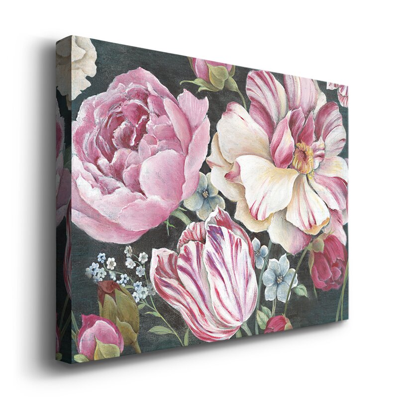 Vibrant Flower Bouquet Oil Painting in Dutch Style for Elegant Home Decor