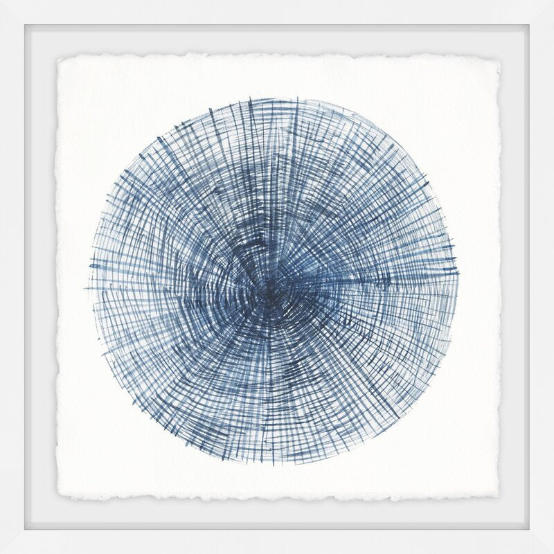 Abstract Tree Ring Art - Modern Oil Painting for Home Decor