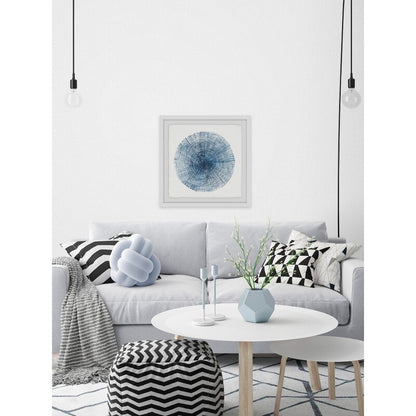 Abstract Tree Ring Art - Modern Oil Painting for Home Decor