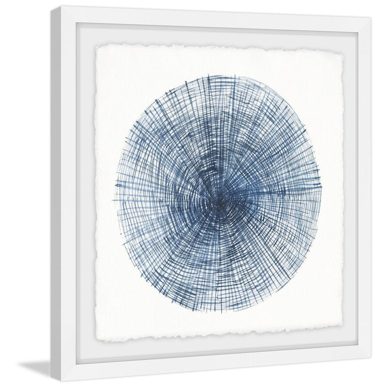 Abstract Tree Ring Art - Modern Oil Painting for Home Decor