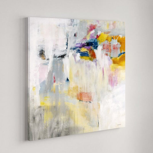 Abstract Oil Painting of Journey and Discovery