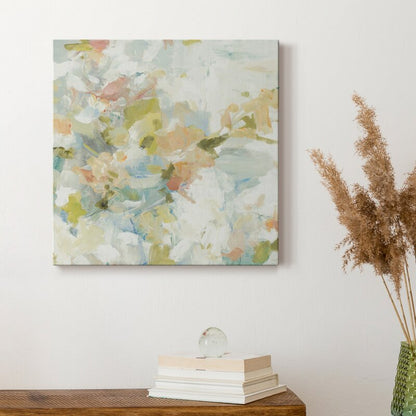 Elegant Floral Abstract Oil Painting for Modern Home Decor