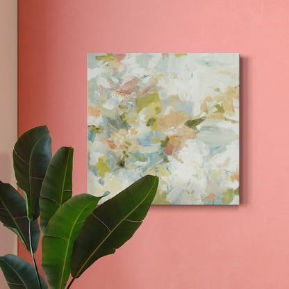 Elegant Floral Abstract Oil Painting for Modern Home Decor