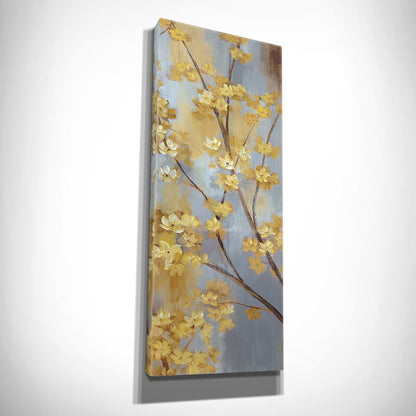 Elegant Forsythia Garden Oil Painting - Bright Floral Art for Home Décor