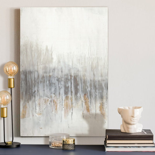 Serene Abstract Oil Painting for Modern Home Decor and Elegant Interiors