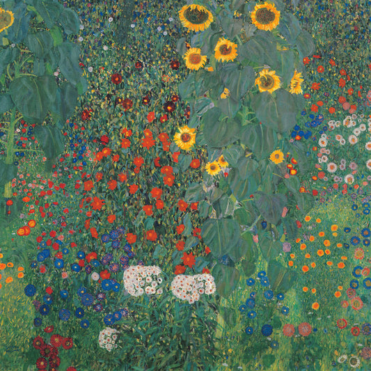 Vibrant Sunflower Garden Oil Painting