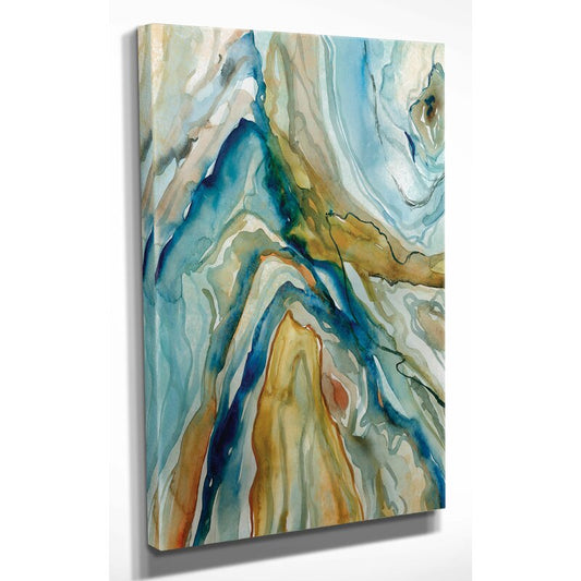 Abstract Geo Formation Oil Painting