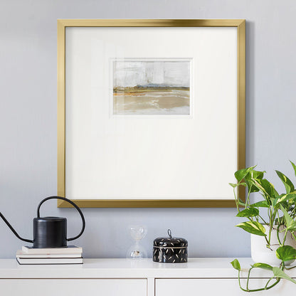 Tranquil Landscape Oil Painting Capturing the Essence of Golden Hour Warmth
