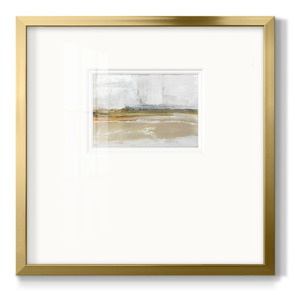 Tranquil Landscape Oil Painting Capturing the Essence of Golden Hour Warmth