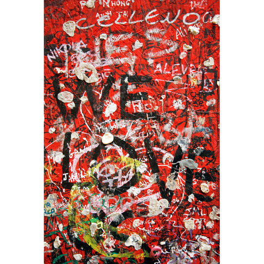 Vibrant Graffiti Wall Art – Modern Oil Painting for Unique Home Decor