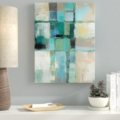 Vibrant Coastal Landscape Oil Painting