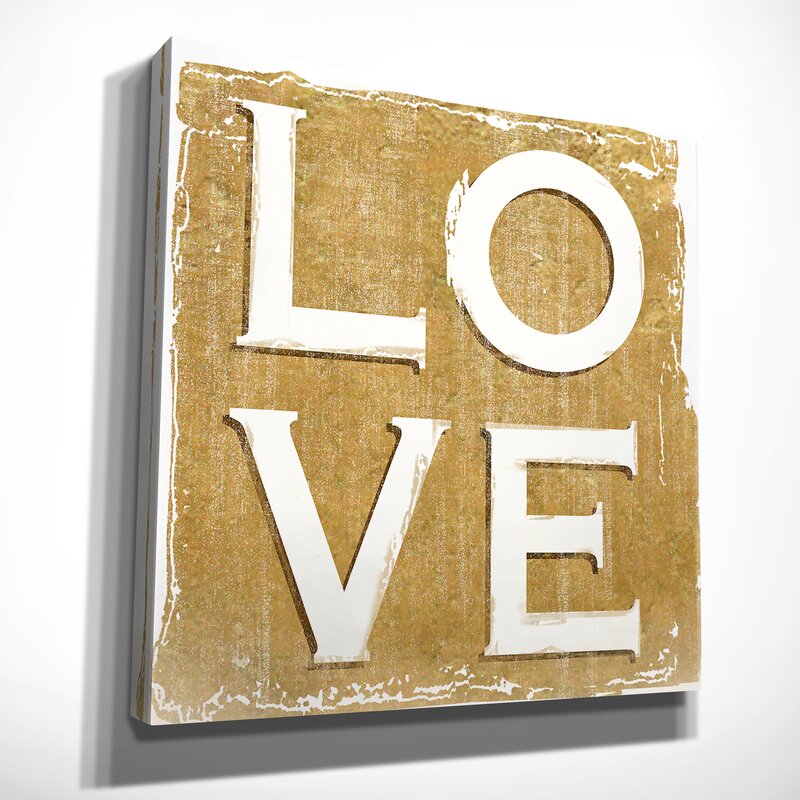 Chic Love Oil Painting for Modern Home Decor - Elegant Wall Art