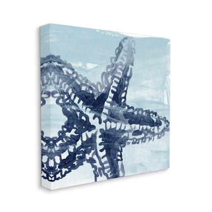 Coastal Serenity Starfish Oil Painting