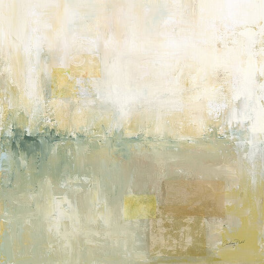 Tranquil Morning Light Abstract Oil Painting