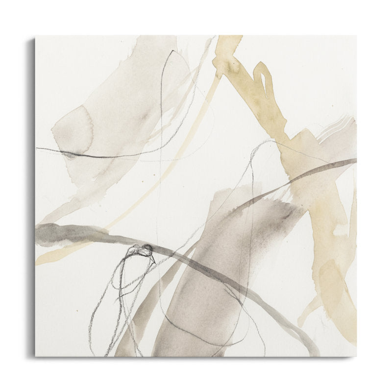 Abstract Neutral Oil Painting for Modern Home Decor and Art Lovers