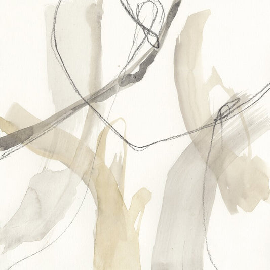 Abstract Neutral Momentum Oil Painting
