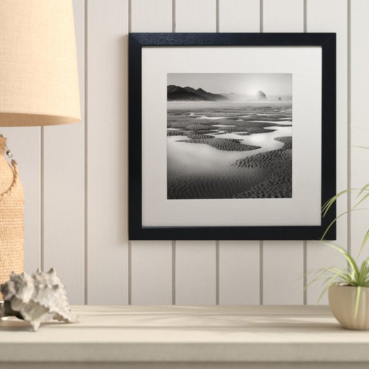 Serene Coastal Landscape Oil Painting