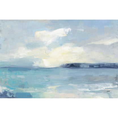 Tranquil Coastal Landscape Oil Painting