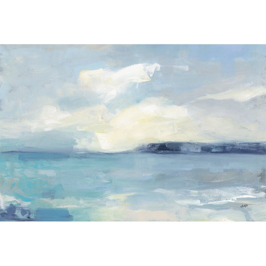 Tranquil Coastal Landscape Oil Painting