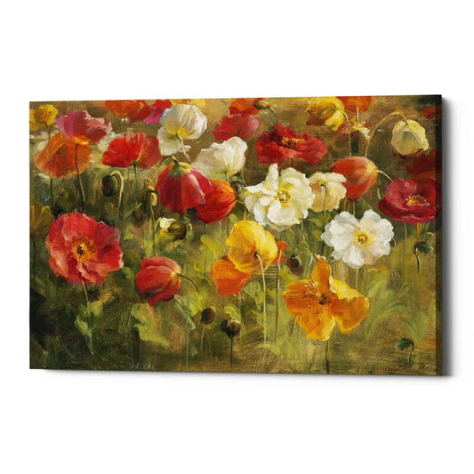 Vibrant Poppy Field Oil Painting - Stunning Floral Artwork for Home Decor