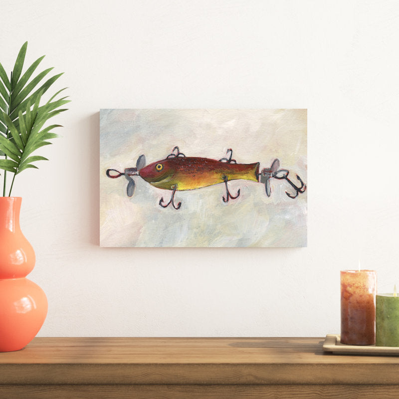Vintage Fishing Lure Art Print