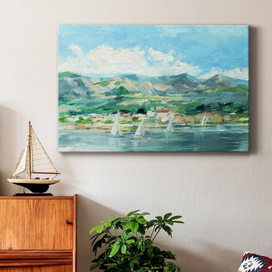 Coastal Serenity: Captivating Sailboats on Tranquil Waters